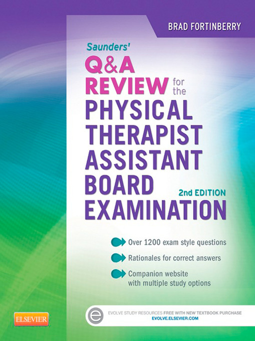 Title details for Saunders Q&A Review for the Physical Therapist Assistant Board Examination by Brad Fortinberry - Available
